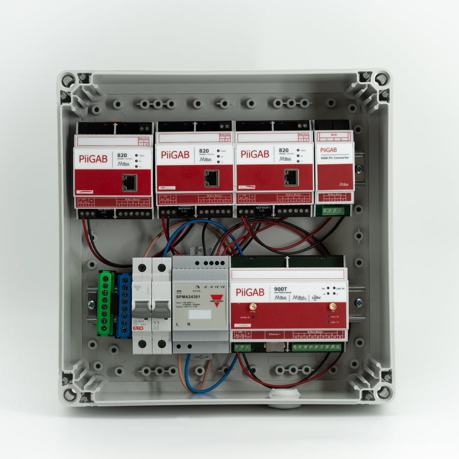 Enclosure with 24V transformer & switch, 300x300, IP65
