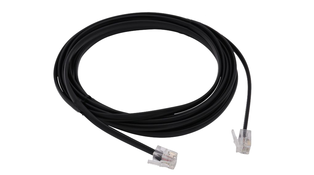 Câble RJ12 mâle/RJ12 mâle, 1m