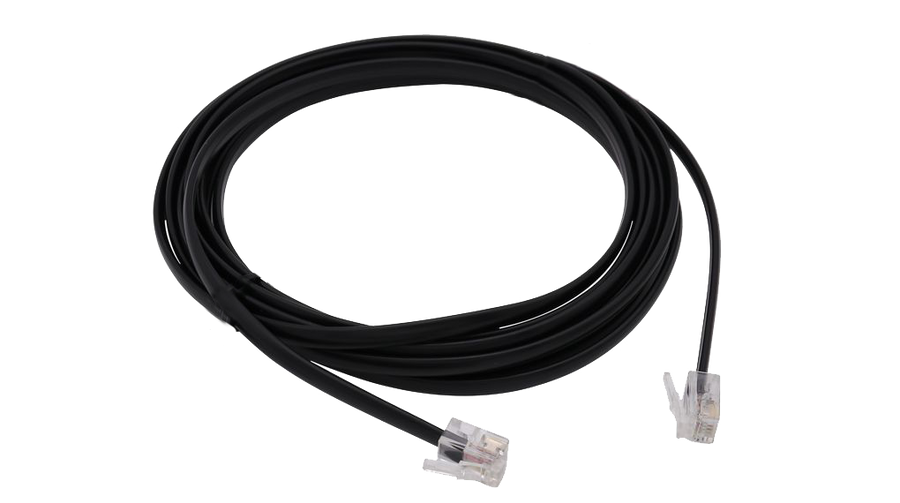 Câble RJ12 mâle/RJ12 mâle, 1m