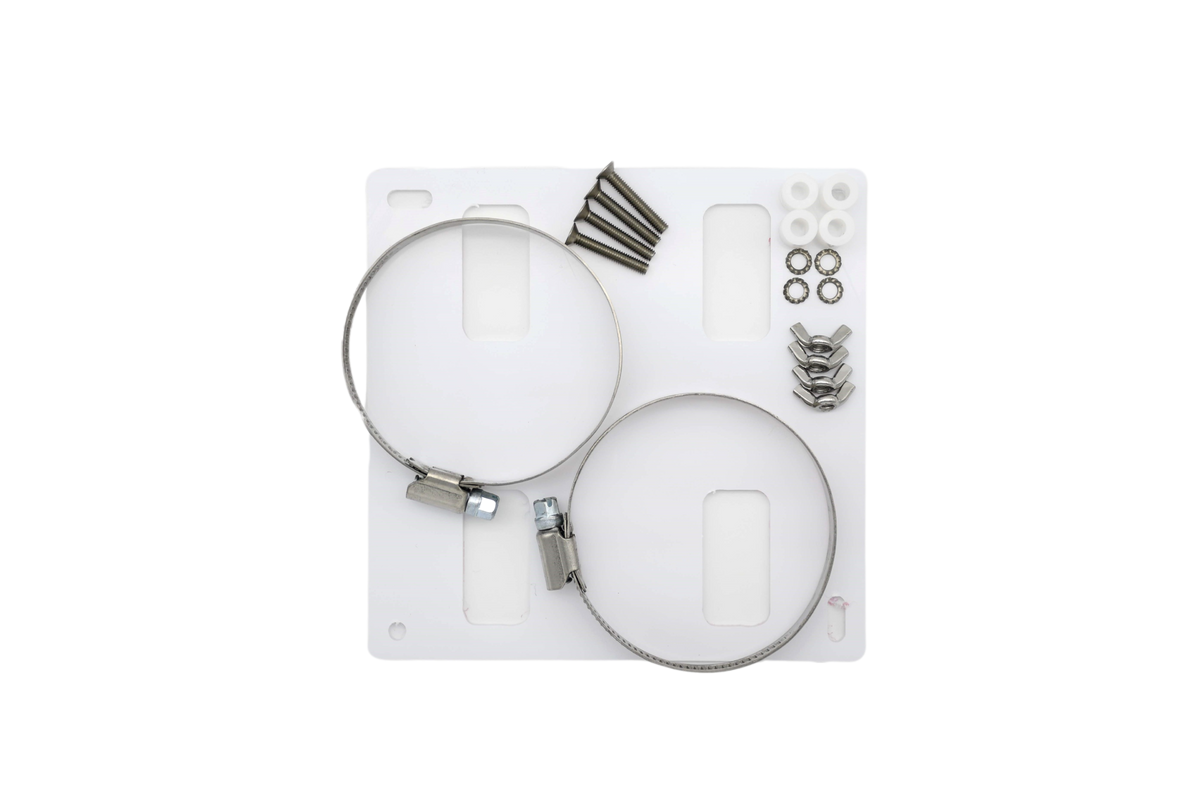 Kit de montage sur poteau pour boîtier de répéteur/pont, sangle incluse (H3)