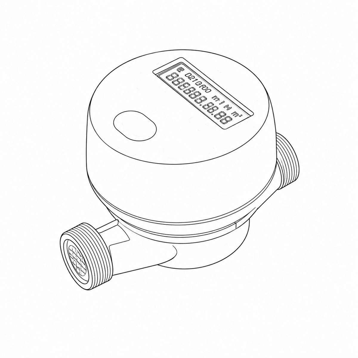 Water meter - M-Bus / wM-Bus / LoRa - Other dimensions
